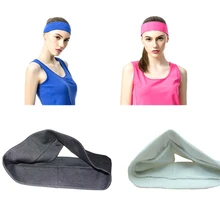 Повязка на голову для йоги эластичная дышащая Повязка На Голову Sweatband Wicking Athletic Hair Band для бега для велосипеда и уличных видов спорта