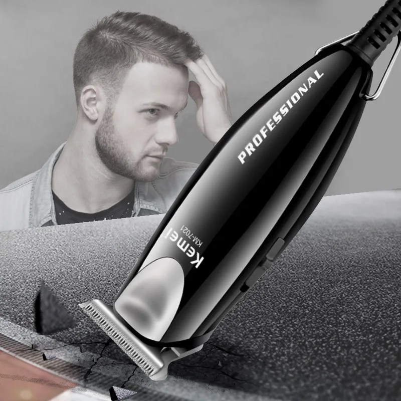 

100-240V Engraving Hair Clipper Cool Black Hair Cutter No Scalp Injury Cutting Machine Professional Zero Segment Hair Trimmer