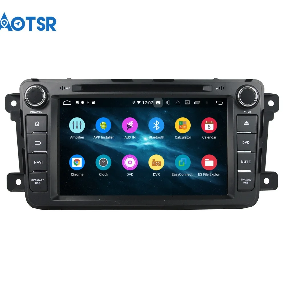 Excellent 2Din Android 9.0 4G 64G multimedia Car Radio Player for MAZDA CX9 CX-9 2012-2013 Auto Accessorie tape recorder headunit DSP IPS 5