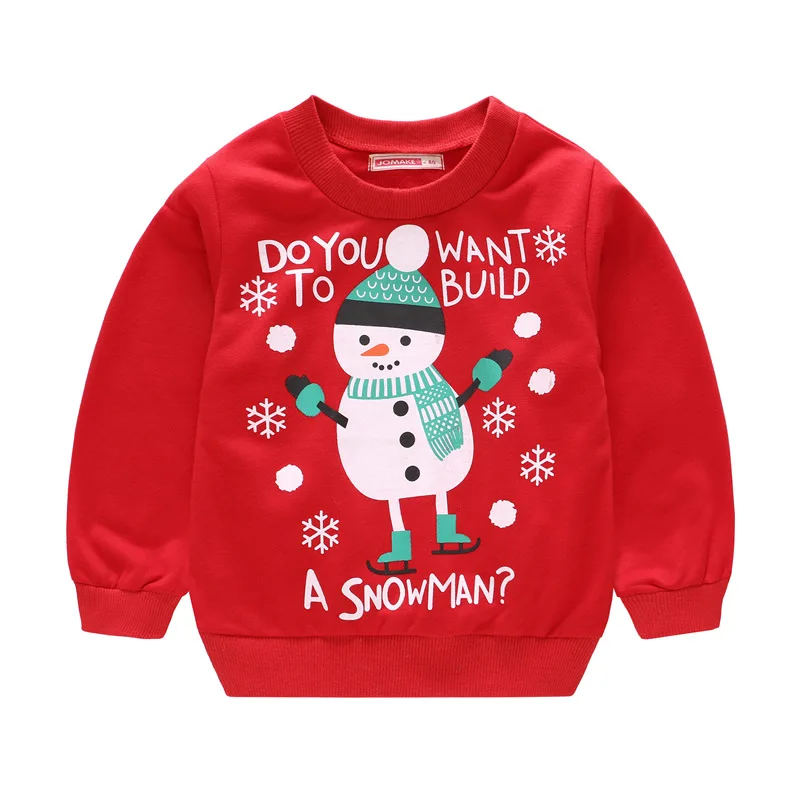 

Christmas Christmas sweater boy and girl sweater spring and autumn baby coat children's pullover.