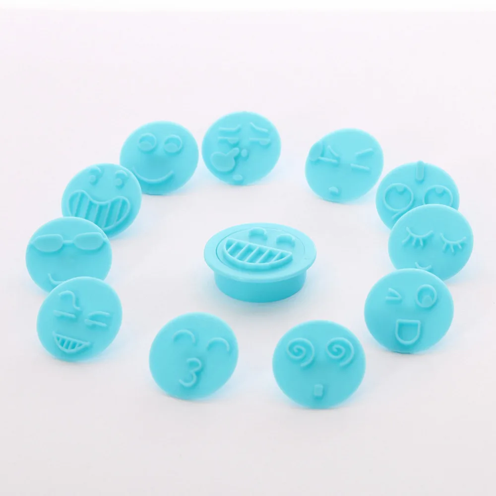 

12pcs Cake Fondant Stamp Embossing Mold Cookie Baking DIY Molds #4