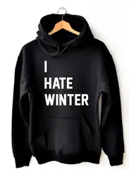 Sugarbaby I hate winter Hoodies hate winter season Pullover Long Sleeve Sarcastic Graphic Jumper Unisex Casual Tops drop ship Sugarbaby I hate winter Hoodies hate winter season Pullover Long Sleeve Sarcastic Graphic Jumper Unisex Casual Tops drop ship