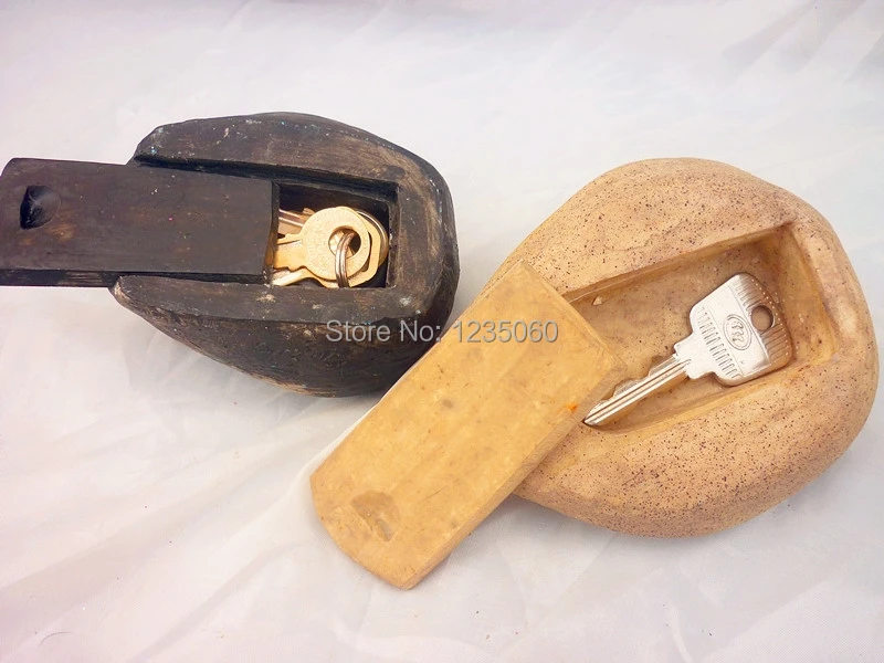 

Artificial stone key box props for Real life escape room