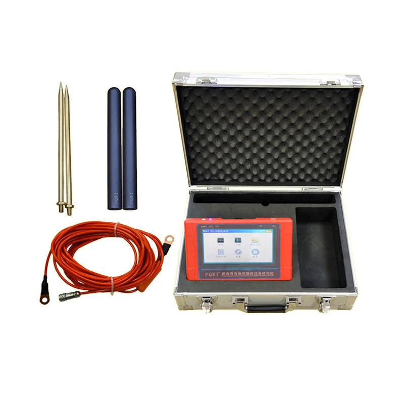 

Automatic mapping geophysical equipment for water detection