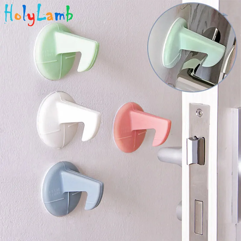 Castle Child Lock Blocker Doors Handle With Hook Protection Baby