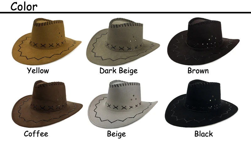 6 colors cowboy