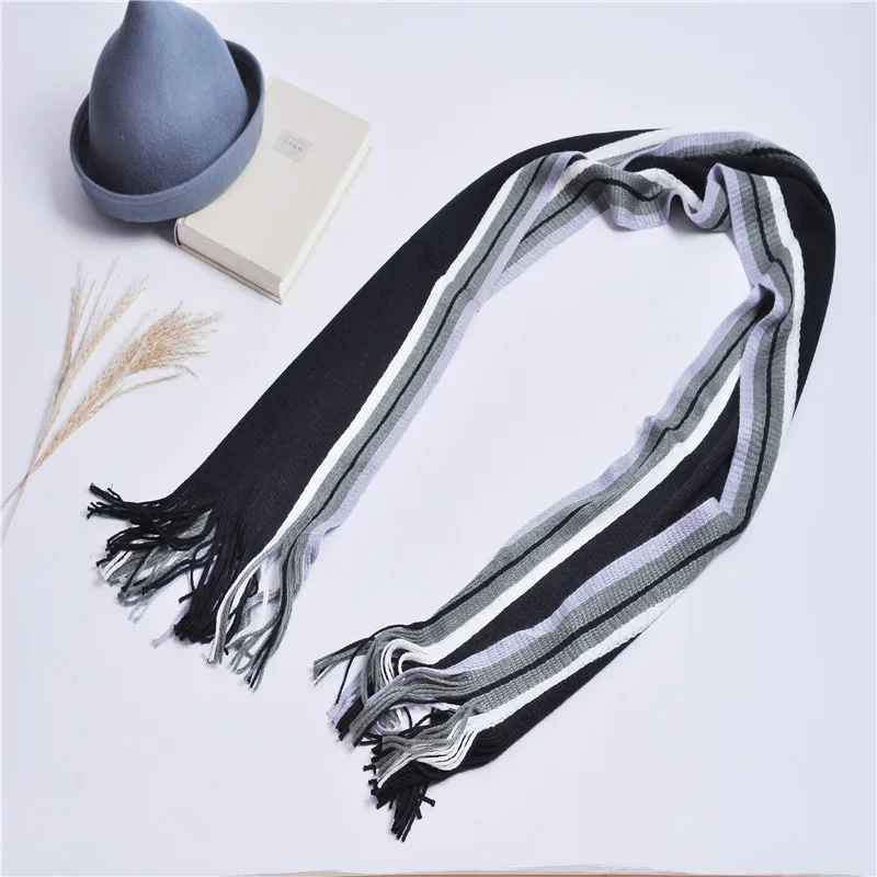 

2019 Hot Sell Autumn Winter Cashmere Scarf Brand Men Scarves Wool Warm Shawls Cotton Designer Tassel Men Wraps New Fashion