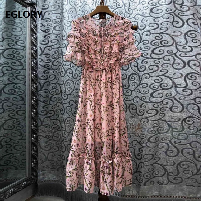 

Top Quality Brand Chinese Dress 2019 Summer Style Party Luxury Dress Women Hollow Out Embroidery Patchwork Blue Orange Red Dress