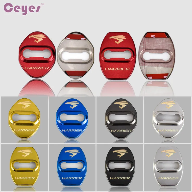 

Ceyes Car Styling JDM Auto Door Lock Holder Cover Case For Toyota Harrier Corolla 2008 Avensis Rav4 Noah Accessories Car-Styling