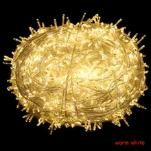 Светодиодный свет гирлянды 10 м/20 м возможностью погружения на глубину до 30 м 50 м 100 м Водонепроницаемый Открытый 220 V/110 V для рождества, вечерние, свадьбы, праздника, на открытом воздухе украшения