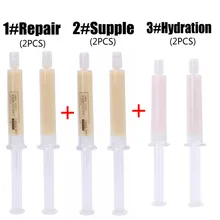 6 шт. маска для волос кератин ремонт мягкой увлажняющий крем увлажняющий уход за волосами сухие поврежденные Уход за волосами Гладкий Блеск Уход за волосами