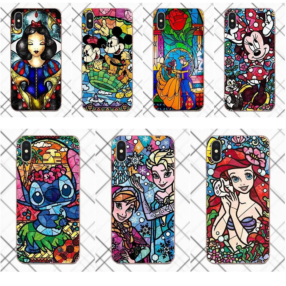 

Cell Phone Case Cartoon Mickey Minnie Alice Mermaid For Xiaomi Mi6 Mi 6 A1 Max Mix 2 5X 6X Redmi Note 5 5A 4X 4A A4 4 3 Plus Pro