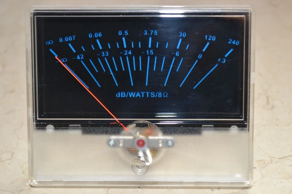 P-97 VU Панель метр дб уровень заголовка аудио предусилитель с задней светильник