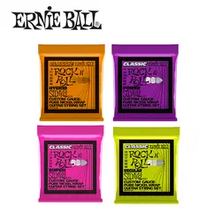 Оригинальный Ernie Ball Slinky классический чистый рок-н-ролл чисто Никель Обёрточная бумага Электрогитары строки 2253 2252 2250 2251