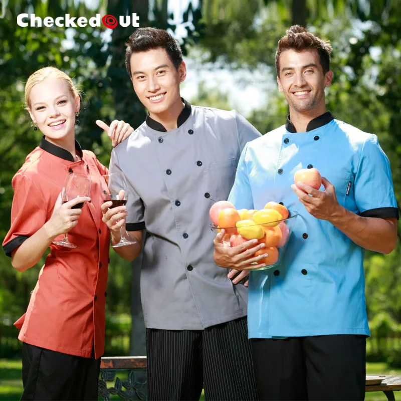 Buy Top quality Cook suit multicolour chef uniform