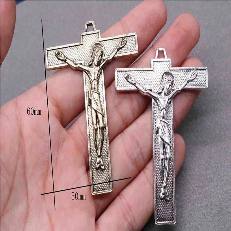 

Orthodox Cross Medal, Vintage Bronze Orthodox Cross Large Medal.20pcs
