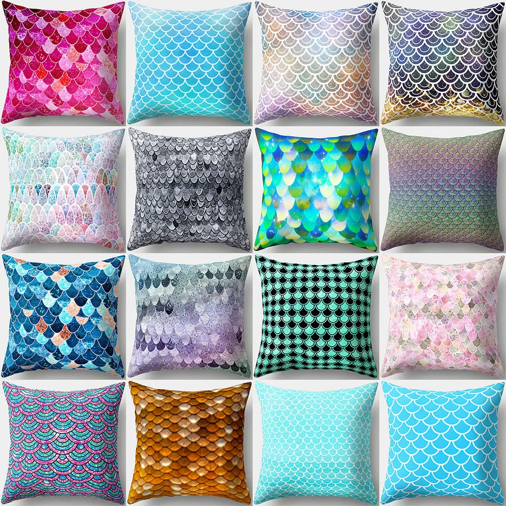 Buy Geometric Cushion Cove Home Dero Polyester Pillows