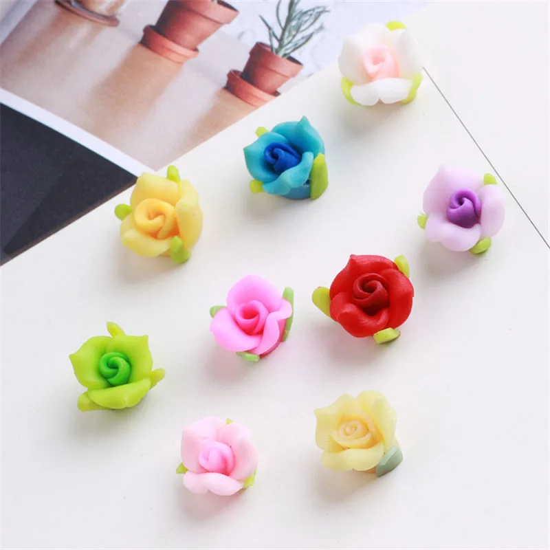 Free Shipping 100PCs/lot DIY Jewelry Findings Handmade Polymer Clay