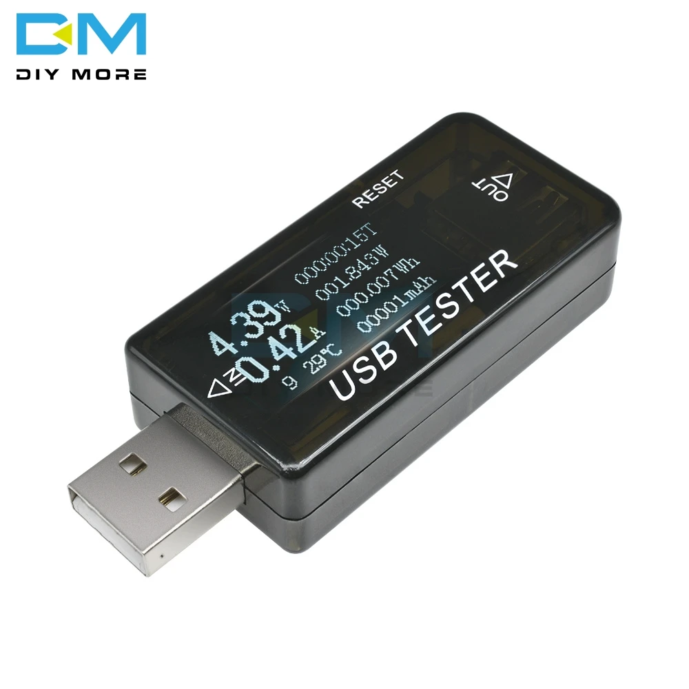 Цифровой USB Амперметр с ЖК дисплеем 6 в 1|ЖК-модули| |