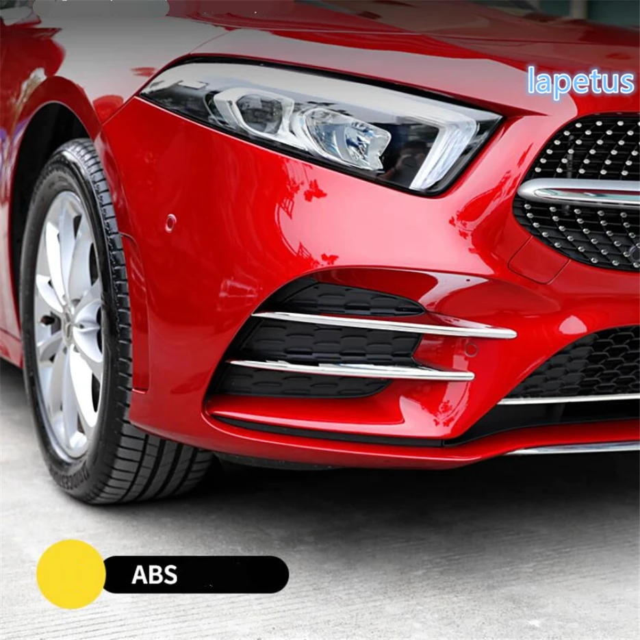 

Lapetus Front Fog Lights Lamp Eyebrow Eyelid Decoration Frame Cover Trim Fit For Mercedes Benz A Class W177 A200 A220 2019 2020