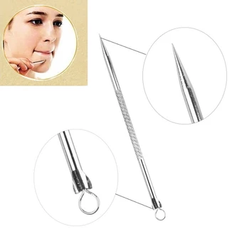 

10pcs/lot Blackhead Comedone Acne Pimple Blemish Extractor Remover Stainless Needles Skin Care Product