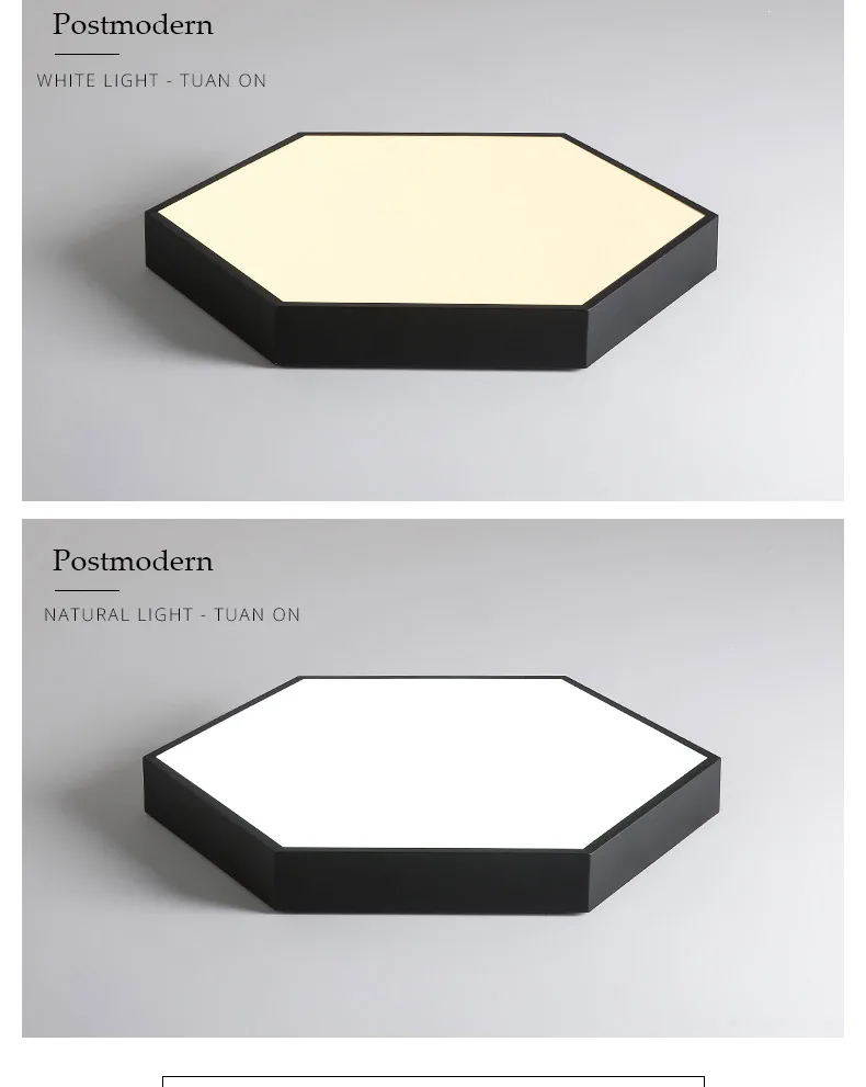 DX Ultra-Thin Hexagon Ceiling Lights (11)