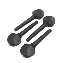 Homeland High Quality 4pcs 4/4 Cello Tuning Accessory Part Kit Ebony Cello Peg Musical Instruments Accessories And Parts