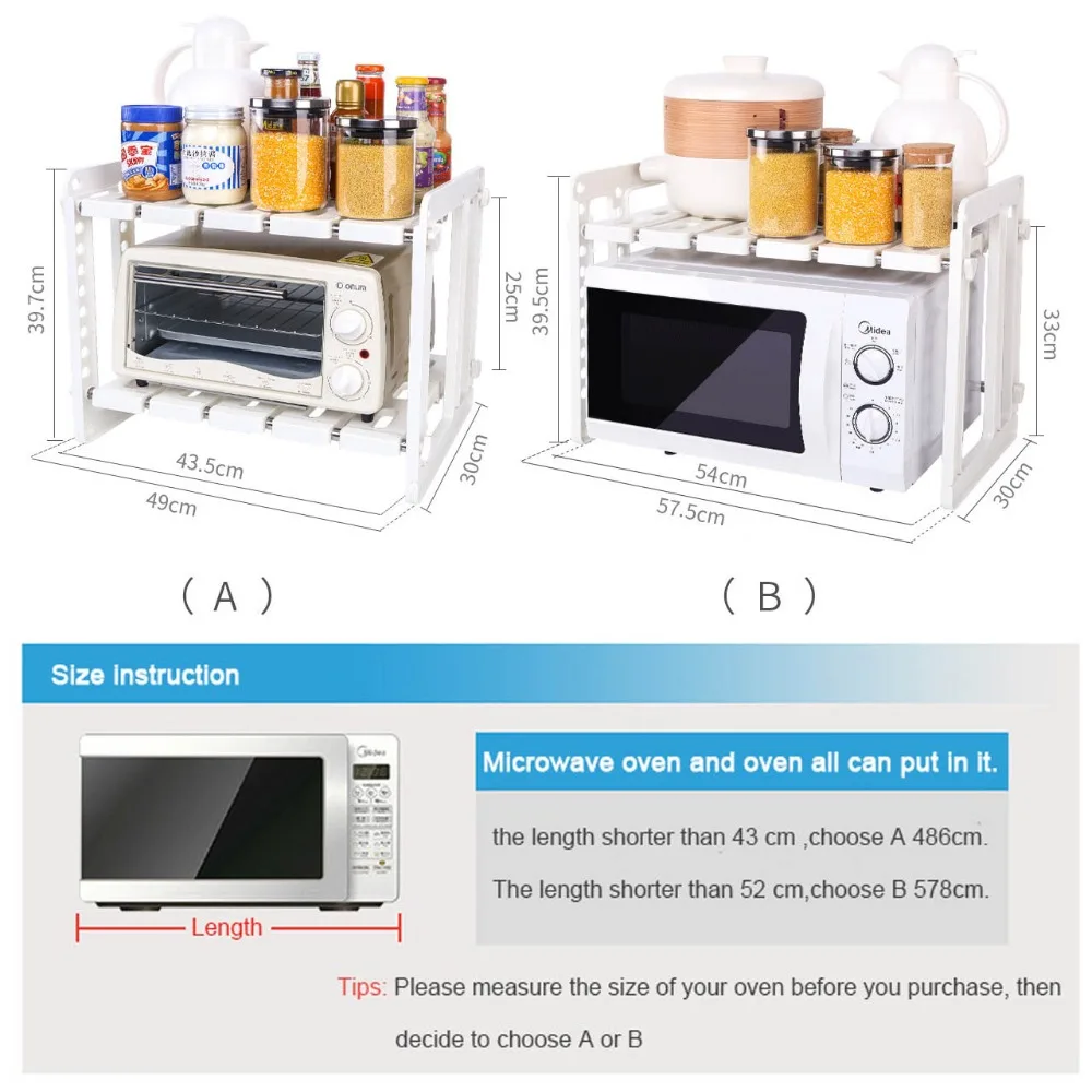 Регулируемая кухонная полка, держатели из нержавеющей стали, микроволновая печь, раковина, стеллаж для хранения, кухонная посуда, полки, бытовые стеллажи для хранения