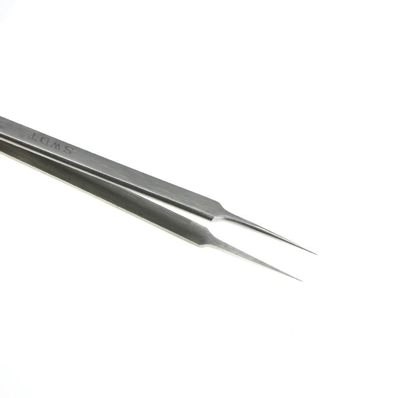 1PC 16cm Precision Fine Pointed Tweezers High Precision Stainless Steel Clamps Lengthened Medical Nest Maintenanc Portable