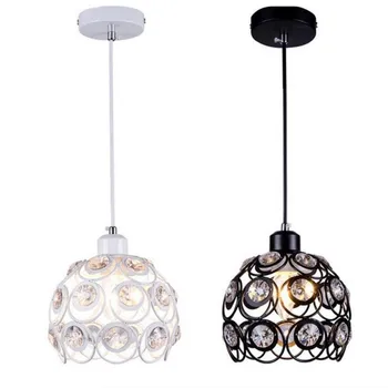 

Modern K9 crystal Chandeliers white/black led lamps living room, dining room led Chandelier led E27 lustre light Chandelier Z50