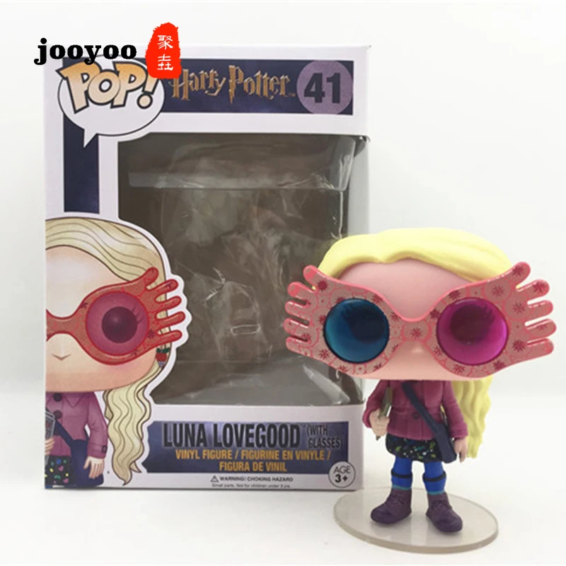 FUNKO POP 41 Harry Potter Luna Lovegood Figure Luna Lovegood Doll Box Egg Figure Decoration Model Toy jooyoo