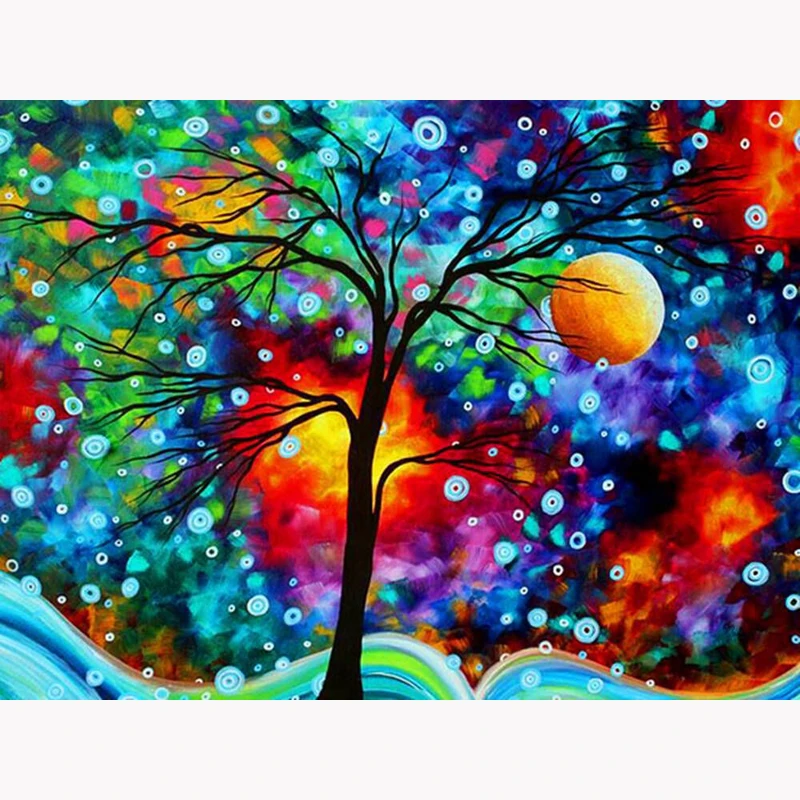 H1196 full diamond painting,5d painting,mosaic diamond painting treein