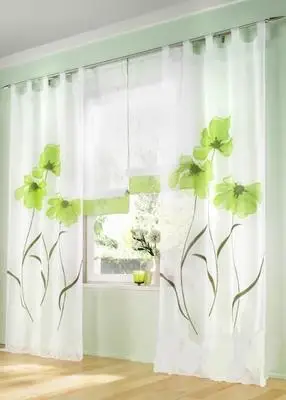 (150cm wide)Hot sale Finished curtains for windows gauze