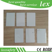 100 шт./лот TK4100 125 кГц низкой частоты Колледж ПВХ Пластик ID Пустые карты Близость Управление доступом белый карты