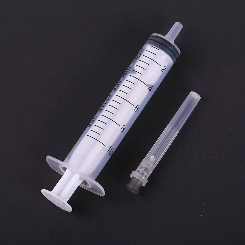 Высокое качество 10 мл Шприцы инжектор пластиковые питательные стерильные ПЭТ медицинские