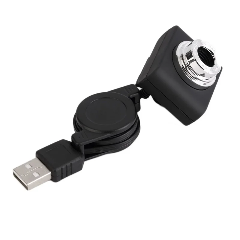 USB HD веб-камера для ноутбука, мини-видеокамера, Компьютерная камера с микрофоном