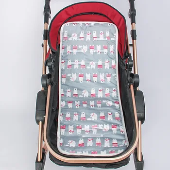

Newborn Stroller Seat Cushion Pad Summer Spring Soft Child Prams Mattress Cart Mat Infant Pushchairs Stroller Accessories Pad