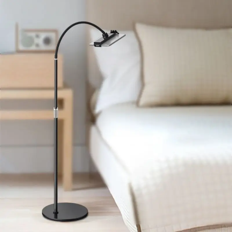 

For Live Tall Stable Adjustable Mobile Phone Holder Bracket Floor Bed Lazy Flat Shelf Telescopic Computer Support Live