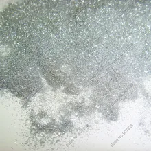 0,05 мм(1/50") 002 дюйма серебристого цвета блестящие косметические блестки порошок для ногтей искусство украшения и блестки для рукоделия и татуировки