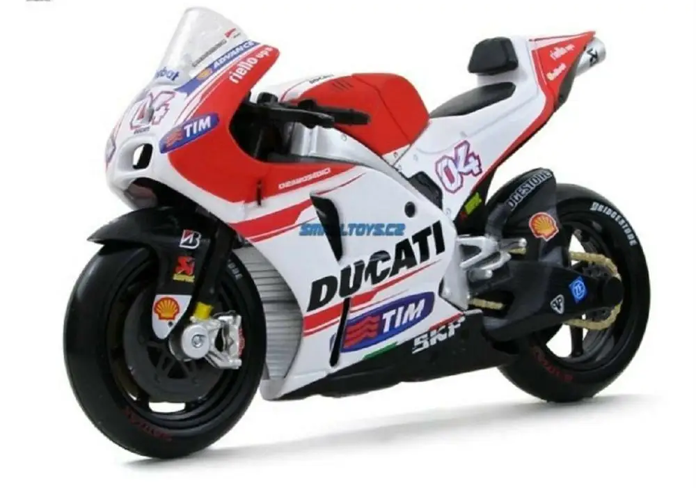 Maisto 1:18 Ducati Desmosedici GP15 Andrea Iannone № 29 Andrea Dovizioso № 4 мотоцикл велосипед Модель в коробке - Цвет: NO.04