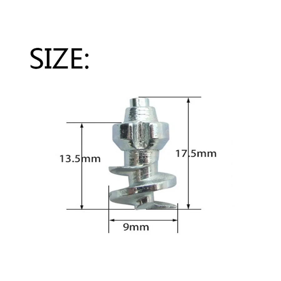 50X Автомобильная зимняя шина шпильки наконечник колеса винт зима Нескользящая со специальным установочным инструментом Универсальный