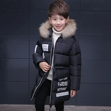 2016 boys Parka childen winter jackets for Boys down Jackets Coats warm Kids baby thick cotton down jacket cold winter