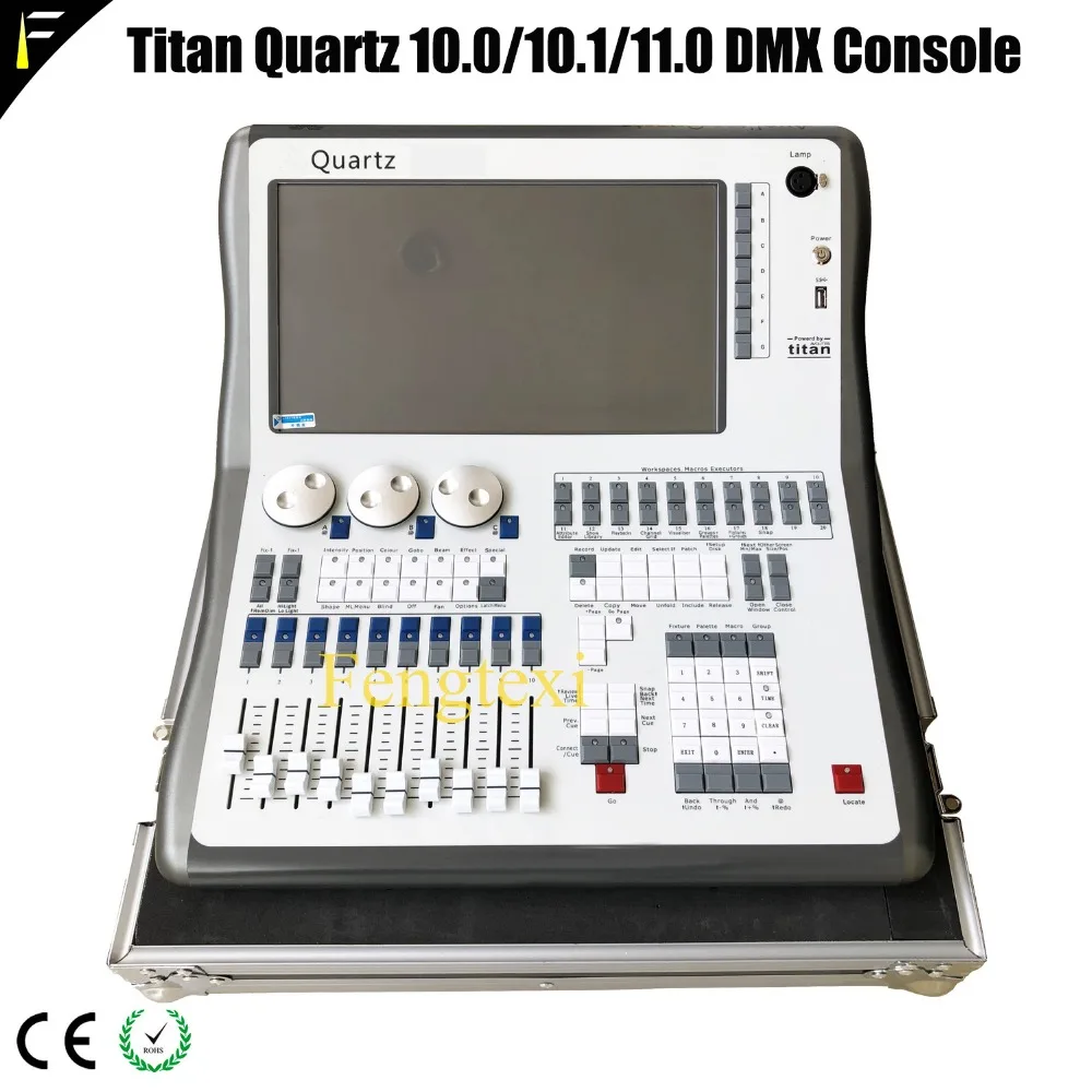 

Stage Light Show Console Core i5 11.0 Version Tiger Touch Titan Quartz DMX Dj Controller