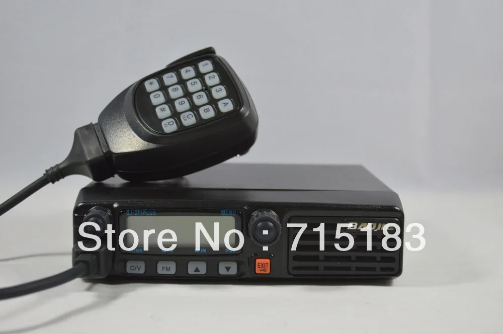 Мобильное радио/радио автомобиля однодиапазонный UHF: 400-470 МГц/VHF: 136-174 МГц 128CH 45 Вт автомобильное радио