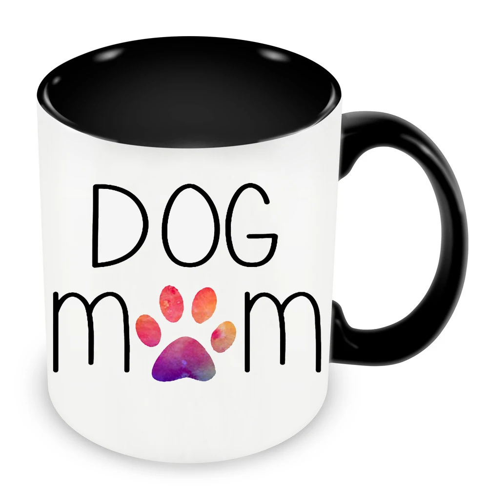 dog mom mug dog Mugs milk coffee cup beer cup ceramic coffee mug tea