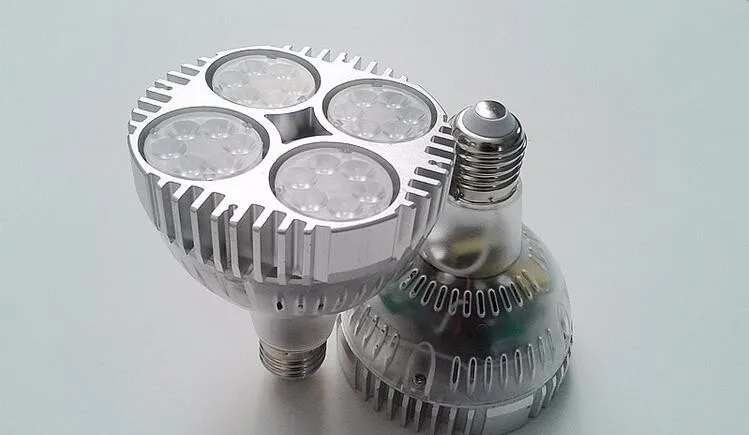 Conduziu a Luz do Ponto da Trilha Economia de Energia do Brilho o Navio Livre Microplaqueta & Rohs Alto E27 Lâmpada Base Quente - Natural Branco Fresco 45 w Par30 ce 2 Cheap Luzes embutidas de LED