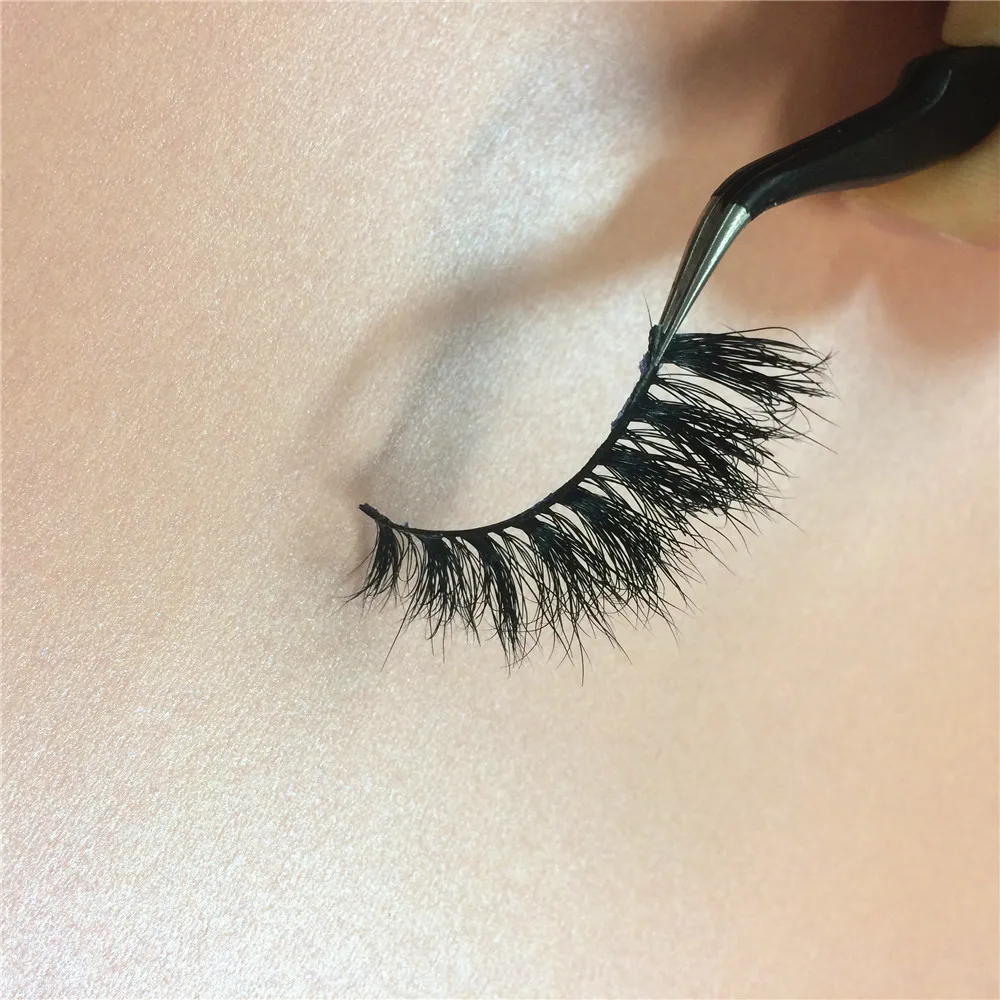 

25 Pairs 3D Top Mink Eyelashes Extension Individual Private Label Lashes