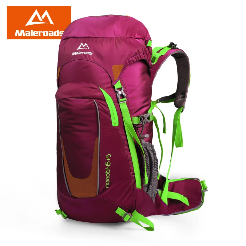 Классные! Спортивный рюкзак, профессиональная альпинистская сумка для мужчин и женщин, походный рюкзак для кемпинга, дорожная сумка для альпинизма, Брендовое качество, 45L - Цвет: Red 45L