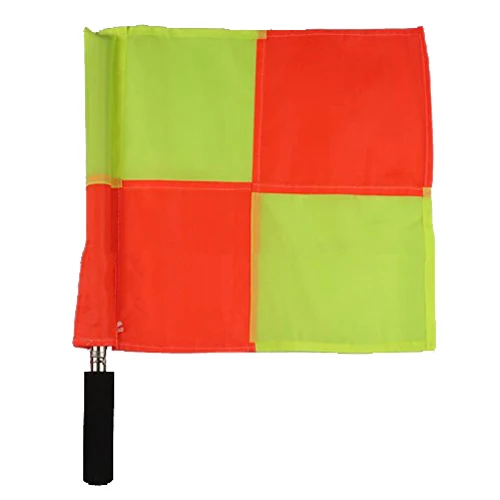 

teneur leve banner Drapeaux Linesman Set Drapeaux Football Rugby Hockey Formation arbitre flag