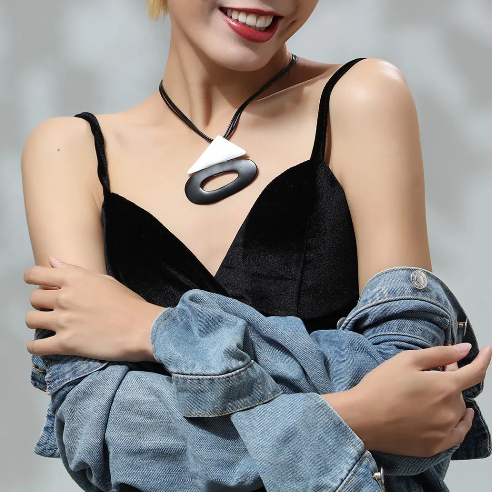 Готическое персонализированное массивное ожерелье Чокеры с серебряным черным кулоном на заказ ювелирные изделия Подарки для женщин ожерелье s& Подвески